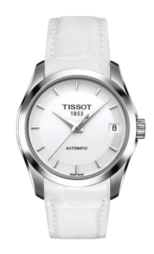 Tissot Couturier Automatic Ladies White